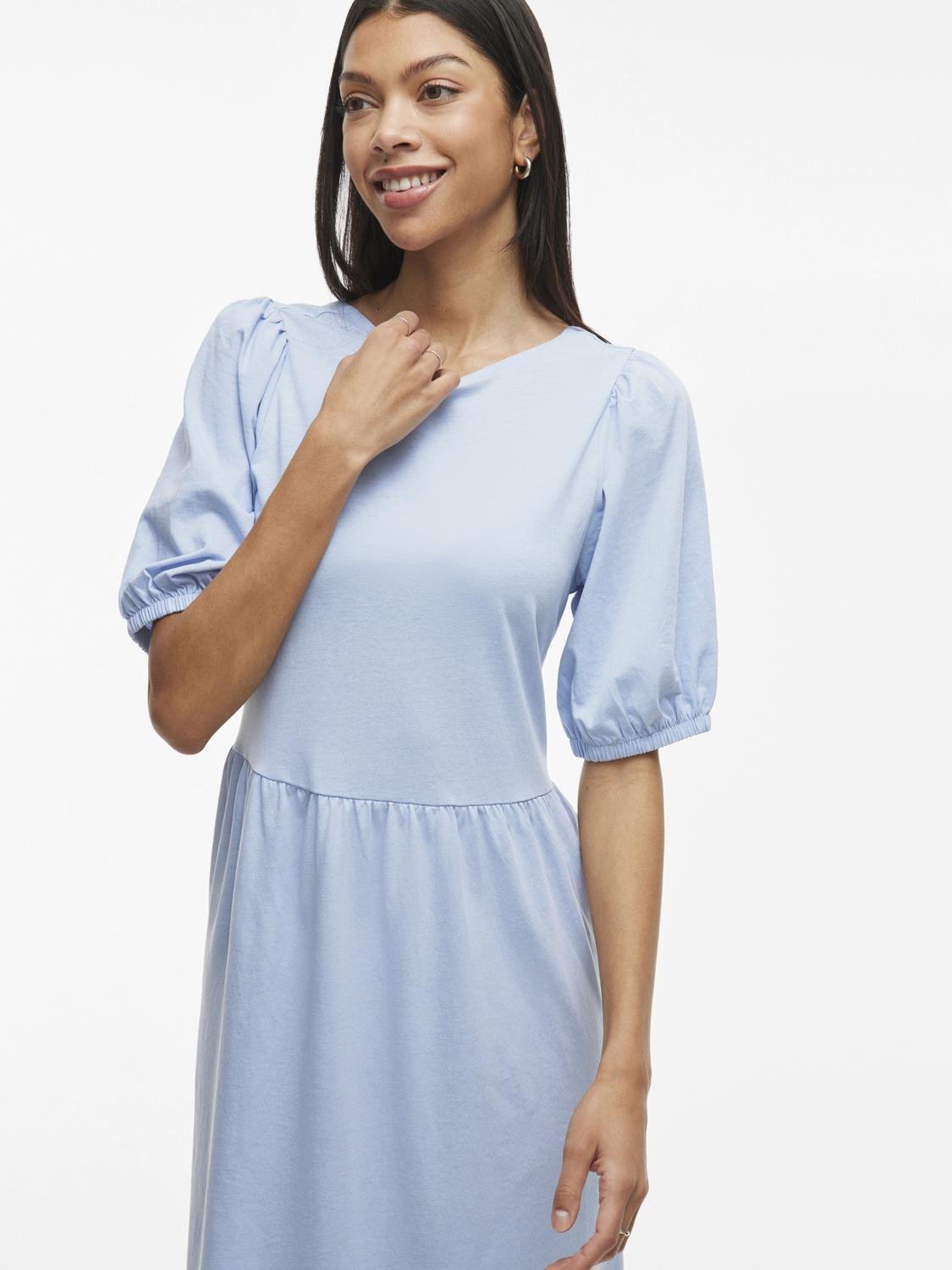 VISUMMERA Midi Dress - Kentucky Blue - VERO MODA & VILA Bergvik